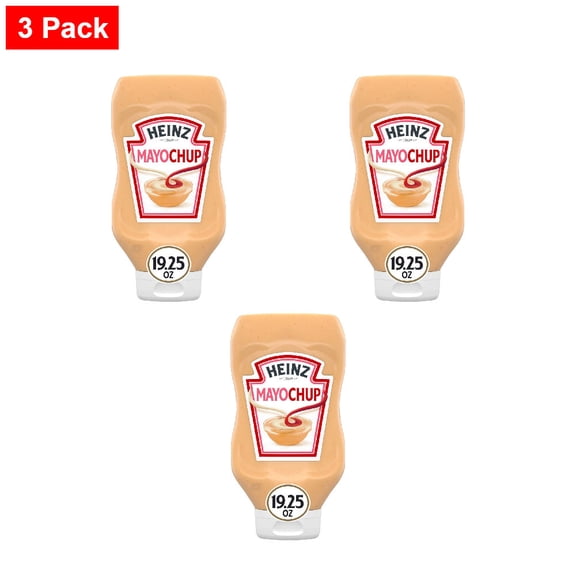 Heinz Mayo & Ketchup Mayochup Sauce 19.25 oz - 3 Pack