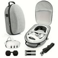 thumbnail image 1 of Estuche de transporte grande para accesorios Meta/Oculus Quest 3 Estuche rígido grande de almacenamiento Bolsa compatible con el auricular Quest 3 VR Correa para la cabeza Elite Empuñaduras para, 1 of 8