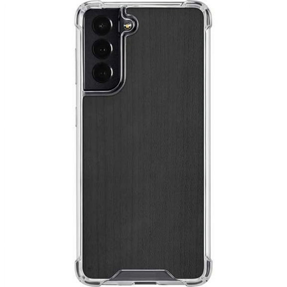 Skinit Wood Ebony Wood Galaxy S22 Clear Case