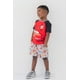 thumbnail image 5 of Set de camiseta y pantalones cortos Disney Pixar Cars Lightning McQueen, 5 of 7