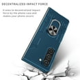 thumbnail image 2 of for Samsung Galaxy Z Fold 7 Case [Heavy Duty Protective][360°Ring Magnetic Kickstand] Rugged Hard PC Shockproof Military Grade Phone Cover For Samsung Galaxy Z Fold 7,Blue, 2 of 12