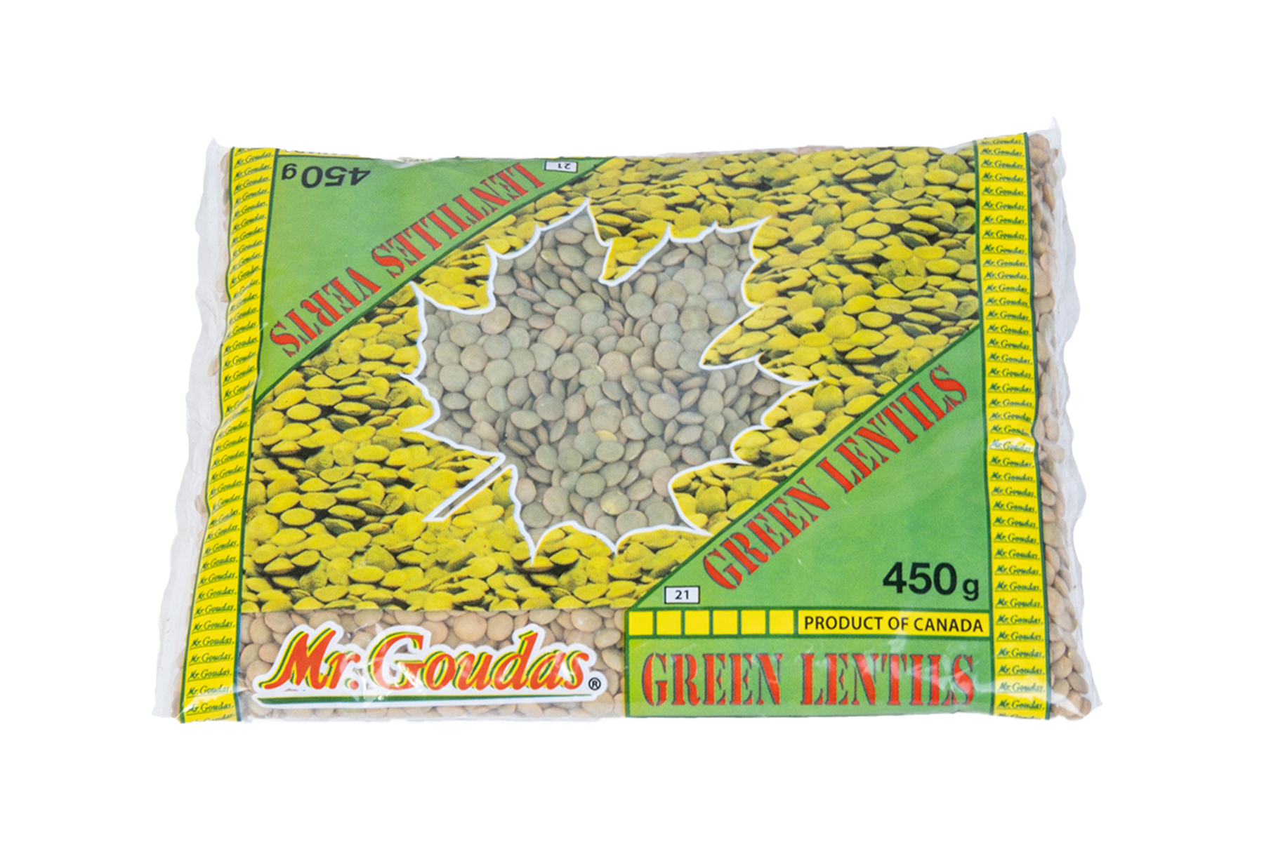 MG GRN LENTILS RICH - FRENCH MR GOUDAS GRN LENTILLE 450GR