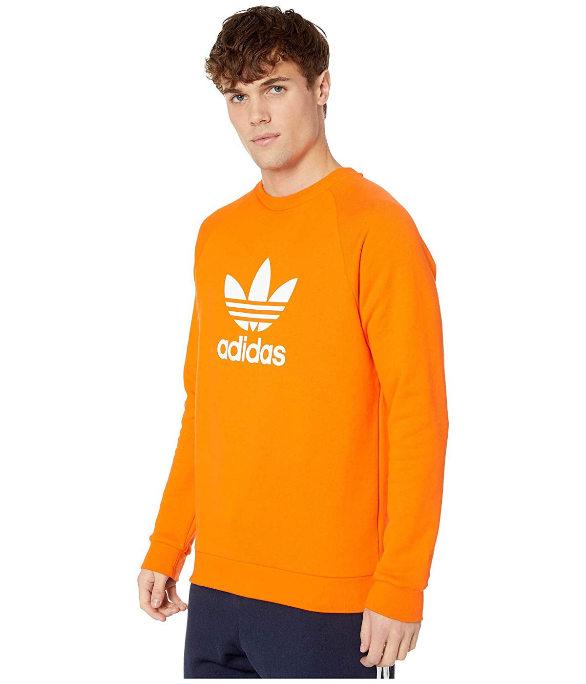 adidas orange sweater