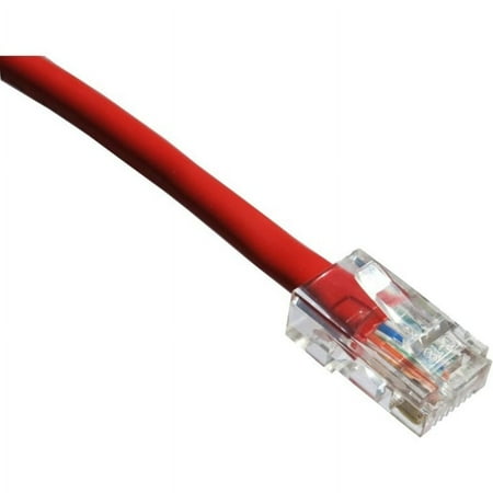 UPC: 0841280194108 | Axiom 200FT CAT6 550mhz Patch Cable Non-Booted (Red)  TAA Compliant