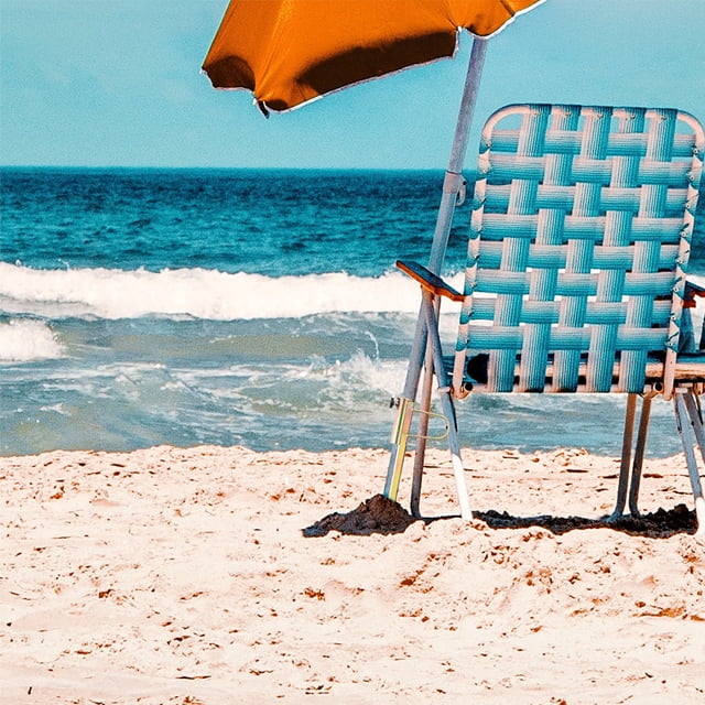 FENGGUIQU 2Pcs Golden Iron Umbrella Anchor Stake for Beach Sand with Strong Wind Resistance and Stability
