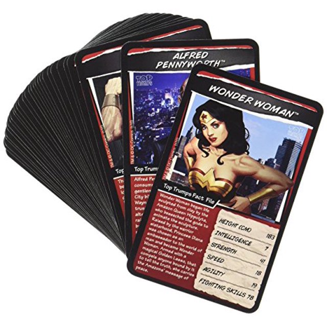 Dc Superheroes Top Trumps juego de cartas juegos de cartas educativos Top Trumps 785924372968