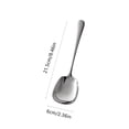 thumbnail image 3 of QTOCIO Hardwearing Stainless Steel Serving Spoon with Ergonomic and Comfortable Grip Great for Cooking Dining and Everyday Kitchen Use, 3 of 6