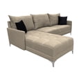 thumbnail image 1 of Sala esquinera EL BAZAR STORE Caslon 260x180 cm Lino nacional Beige Moderna abotonada, 1 of 6