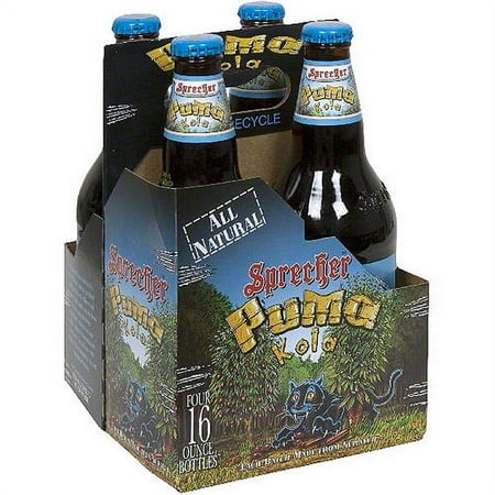 Sprecher Puma Kola Soda, 16 oz (Pack of 6)