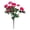 C, variant on Faux Rhododendron Stems, 13.8 Inch Silk Flower Sprays, 7-Stem Dense Decorative Fake Bush, Cemetery Flowers Outdoor Grave, Red, Qtmrj