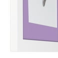 thumbnail image 5 of ArtToFrames 13x16" Matted Picture Frame with 9x12" Single Mat Photo Opening Framed in 1.25" Satin White Frame and 2" Lavender Mist Mat (FWM-3966-13x16), 5 of 8