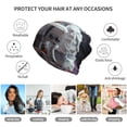 thumbnail image 5 of Hirioo Cat Astronaut In Space for Multifunction Beanie Hat for Men and Women Unisex for Winter Sports, Outdoor Activities, and Daily Wear, 5 of 8