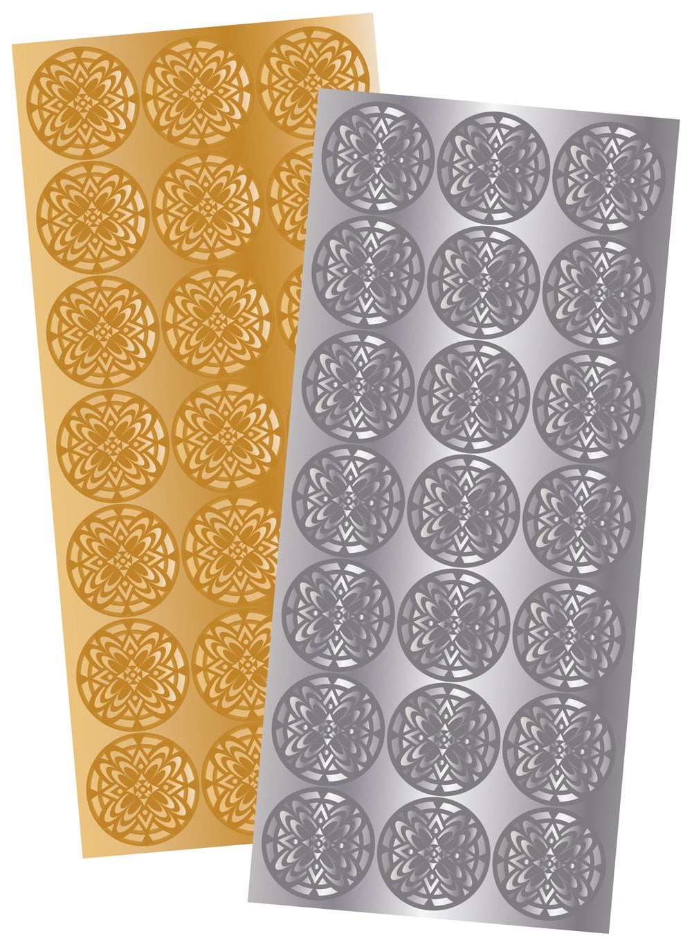 20 Sheets Decorative Gold Circle Envelope Seals Stickers/ Gift Boxes Stickers Label Stickers