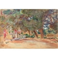 thumbnail image 2 of John Singer Sargent 14x11 Gold Ornate Wood Frame and Double Matted Museum Art Print Titled - A War Memorial (1918), 2 of 4