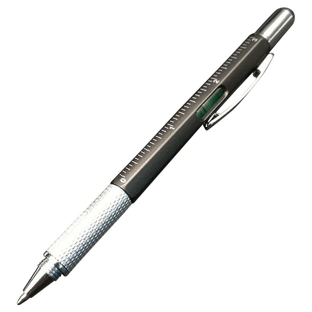 1x 15cm Multifunction Pen Shape Plastic Vernier Caliper Ruler Measuring Tool  US 