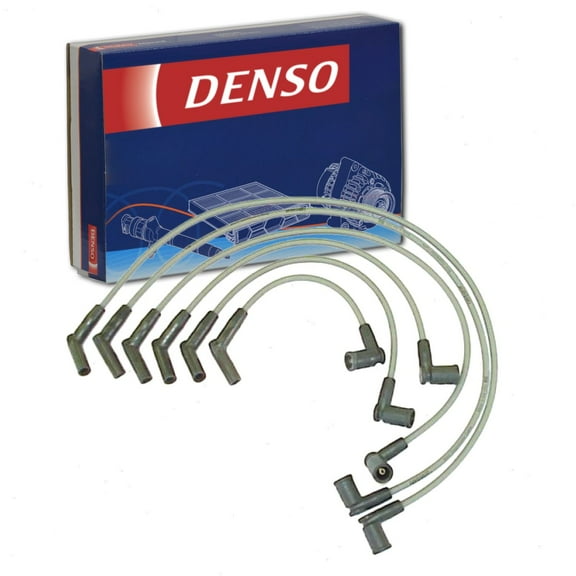 DENSO Spark Plug Wire Set compatible with Ford Taurus 3.0L V6 2001-2007