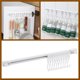 thumbnail image 1 of Organizador de gancho para raíles deslizantes de cocina – Estante colgante ajustable en la pared para utensilios, ollas, sartenes, toallas, instalación sin puñetazos, metal resistente, solución de, 1 of 2