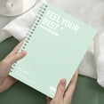 thumbnail image 1 of B5 Horizontal Thickened Coil Notebook Excerpt Colorful Plastic Cover Student Notebook Quality Writing Paper No Additive, 1 of 6
