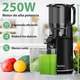 thumbnail image 4 of Extractor de Jugo Profesional Exprimidor Aeitto 250W 1.7L Negro, 4 of 6