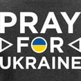 thumbnail image 3 of CafePress - Pray For Ukraine Women's Long Sleeve Dark T Shirt - Women's Long Sleeve Graphic Tee Casual Fit, 3 of 4