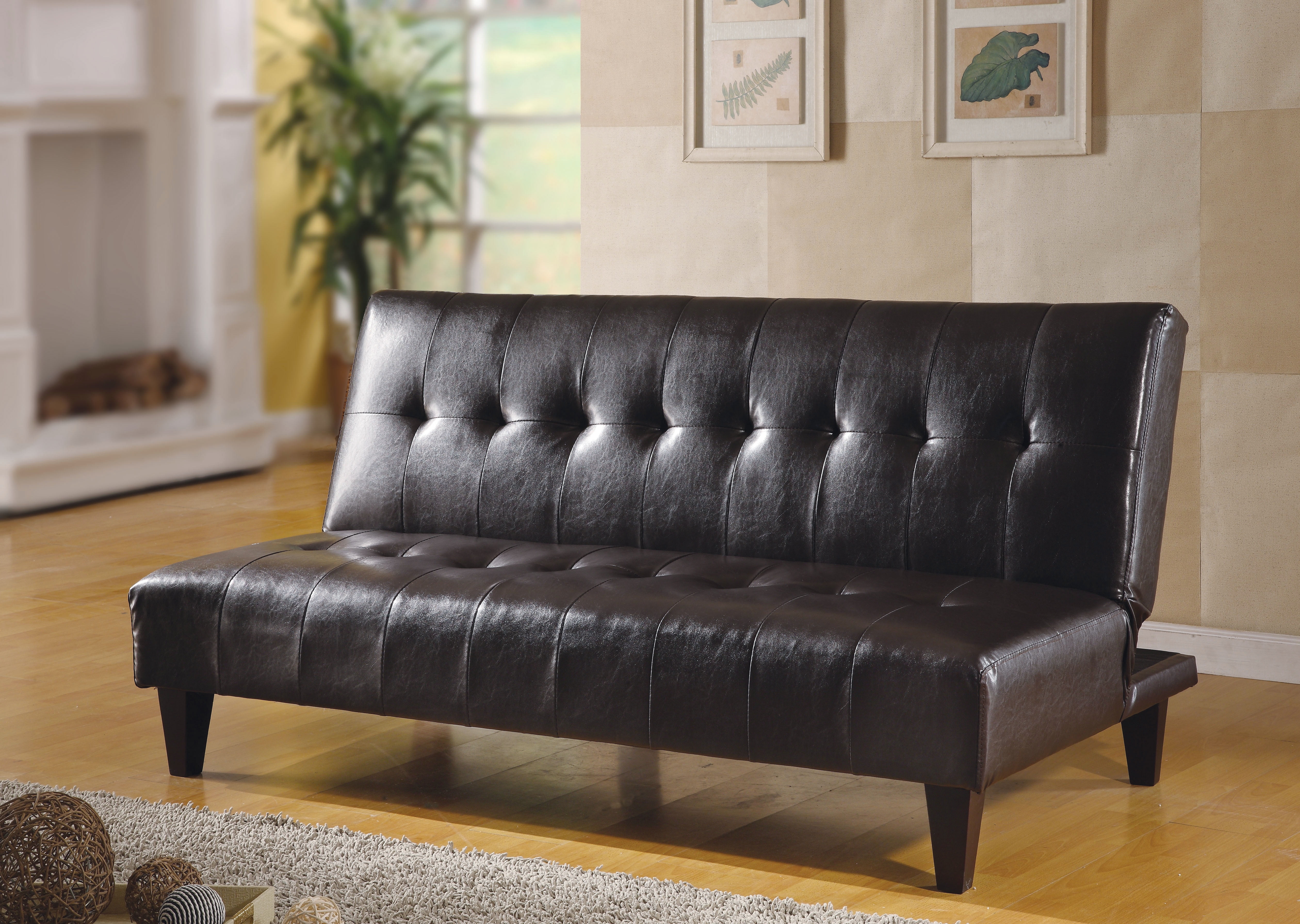Conrad Adjustable Sofa Espresso PU