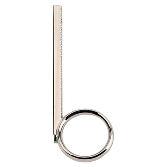 Himition Metal Trumpet Slide Finger Ring Pull Ring Trumpet Cornet Accessory Replacement CB21 (Silver)