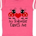 thumbnail image 4 of Inktastic My Godmother Loves Me Boys or Girls Baby Bodysuit, 4 of 5