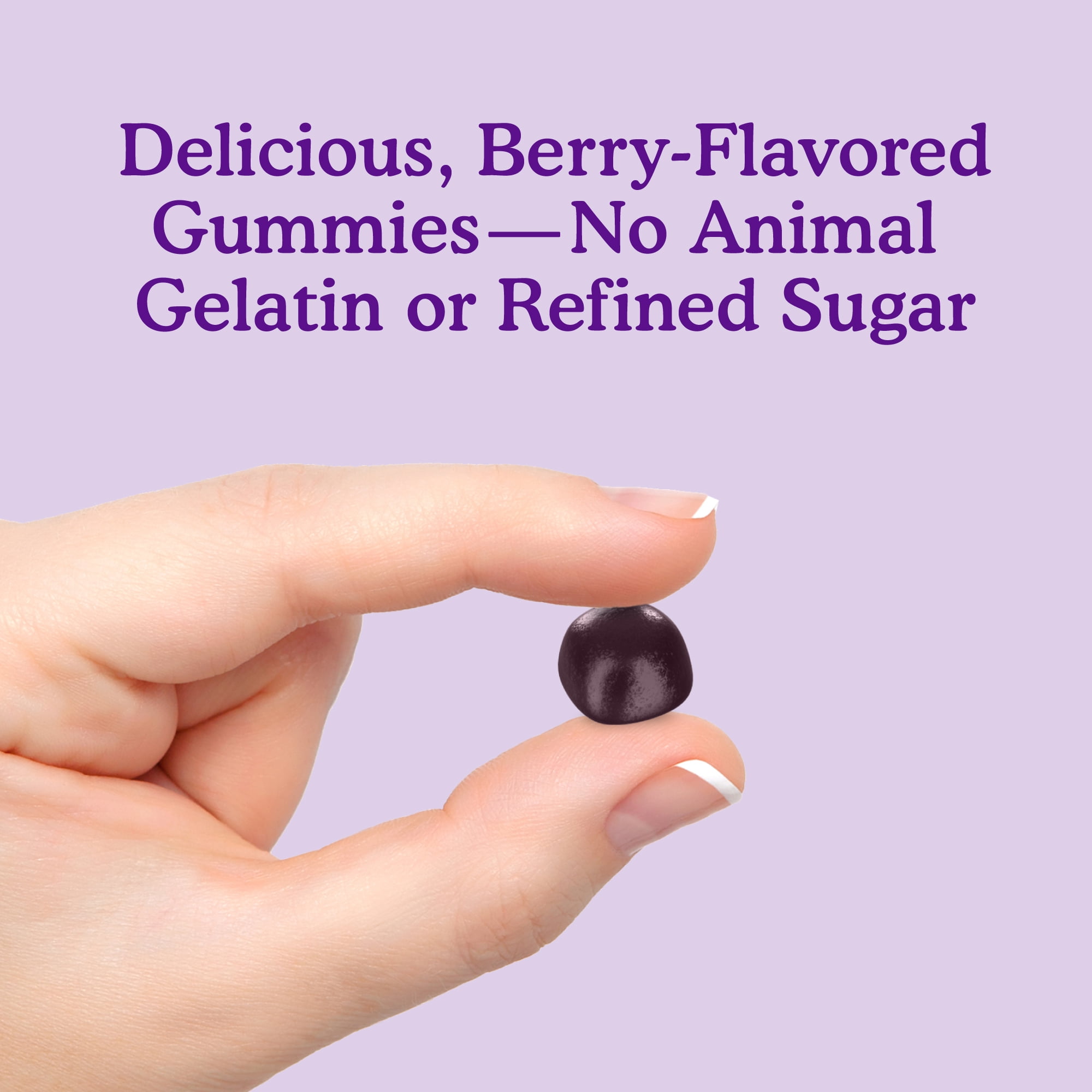 Garden of Life Elderberry Immune Gummies with Zinc, Whole Food Vitamin C & D3 – Non-GMO, Berry Flavor, 60ct