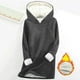 thumbnail image 2 of Ropa de otoño,Sudadera informal con capucha para mujer, jersey de manga larga, tejido de poliéster, suave y cómoda, ideal para el hogar, sopatenor, 2 of 8