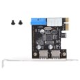thumbnail image 2 of Pcie Usb Card, USB3.0 Expansion Card 19 Pin 4P  For  7 32/64 For Windows8.1 For  Xp 32/64, 2 of 8