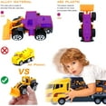 thumbnail image 3 of Toys for Boys,12 Pcs Engineering Die-cast Construction Car Toddler Toys for 3 Year Old Boys Vehicles Gifts Kids Toys for Age 3 4 5 6 7 Year Old Boys, 3 of 5