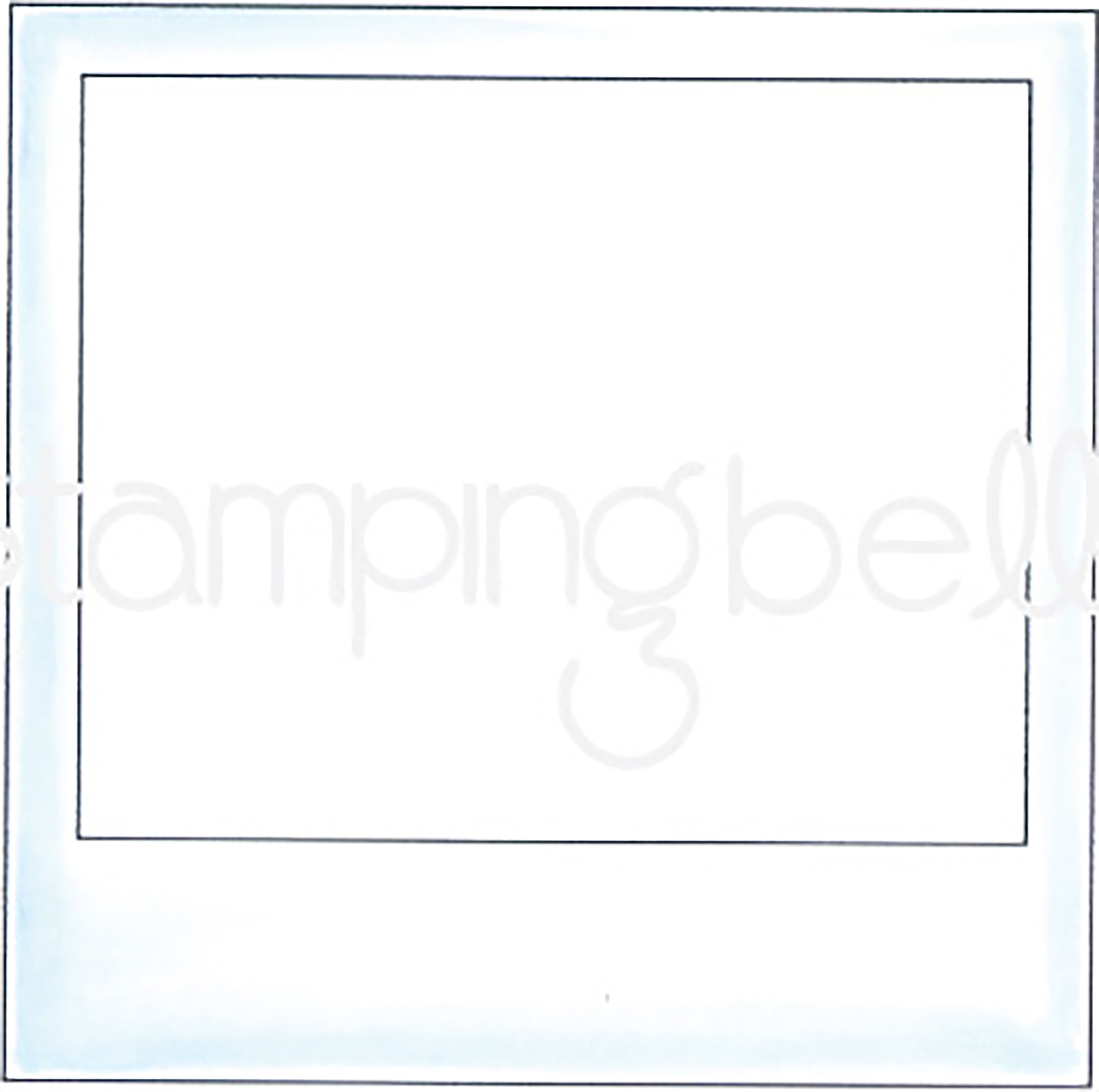 Stamping Bella Cling Stamps-Snapshots-Polaroid