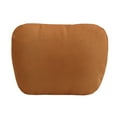 thumbnail image 3 of Almohada para el cuello del coche Almohada para reposacabezas del coche Universal, Ergonómica, Accesorios para viajes de conducción para automóviles Marrón claro, 3 of 8