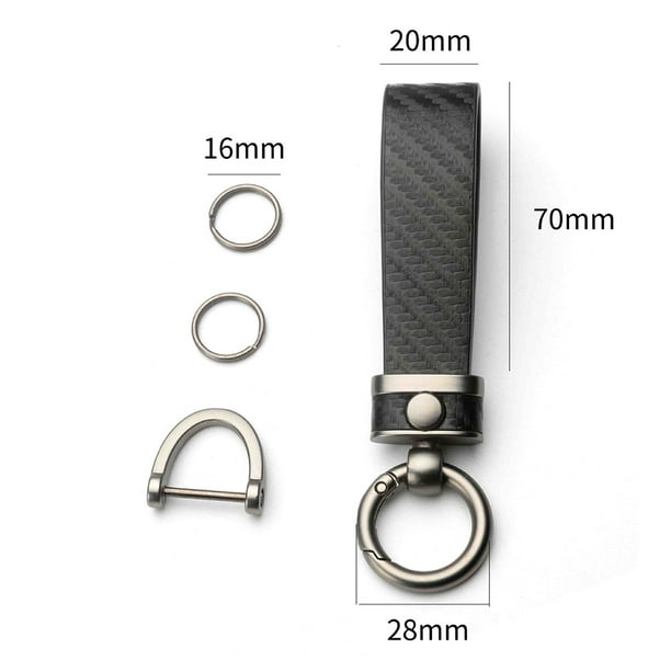 Llave Coche Fibra Carbono+silicona 3 Btn Rojo C | Cuotas Sin Interés