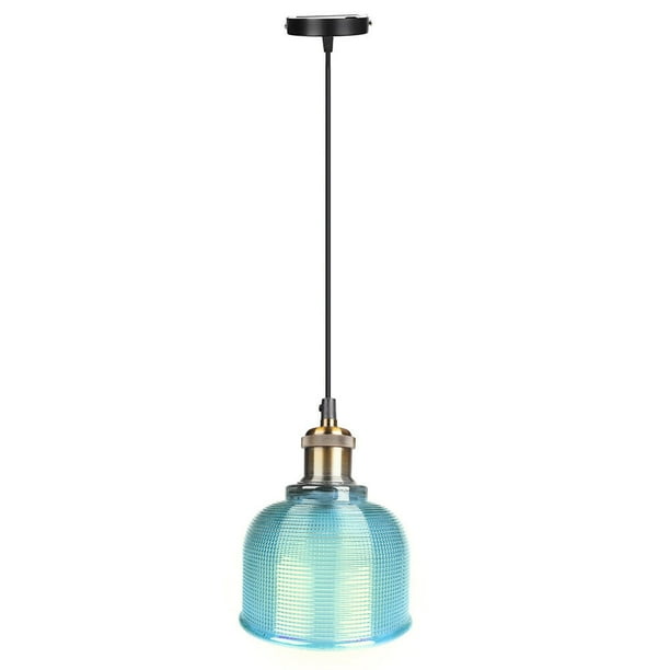 Glass Pendant Drop Ceiling Light, Clear Pendant Lamp Shade
