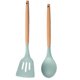 thumbnail image 1 of 2 uds utensilios de cocina de silicona antiadherentes utensilios de cocina herramientas para utensilios de cocina antiadherentes, 1 of 5