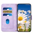 thumbnail image 4 of Compatible with iPhone SE 2022 Vintage Flower Wallet Case Magnetic Closure Cover with Card Slots, 4 of 5