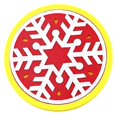 thumbnail image 1 of Christmas Absorbent Coaster Xmas Tree Snowflake Coaster Silicone Drink Coaster, 1 of 10