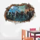 thumbnail image 4 of 2025 Papel tapiz con pintura decorativa 3D de Harry Potter, pegatinas de pared para dormitorio, sala de estar, barra autoadhesiva extraíble, regalo de fiesta, 4 of 5