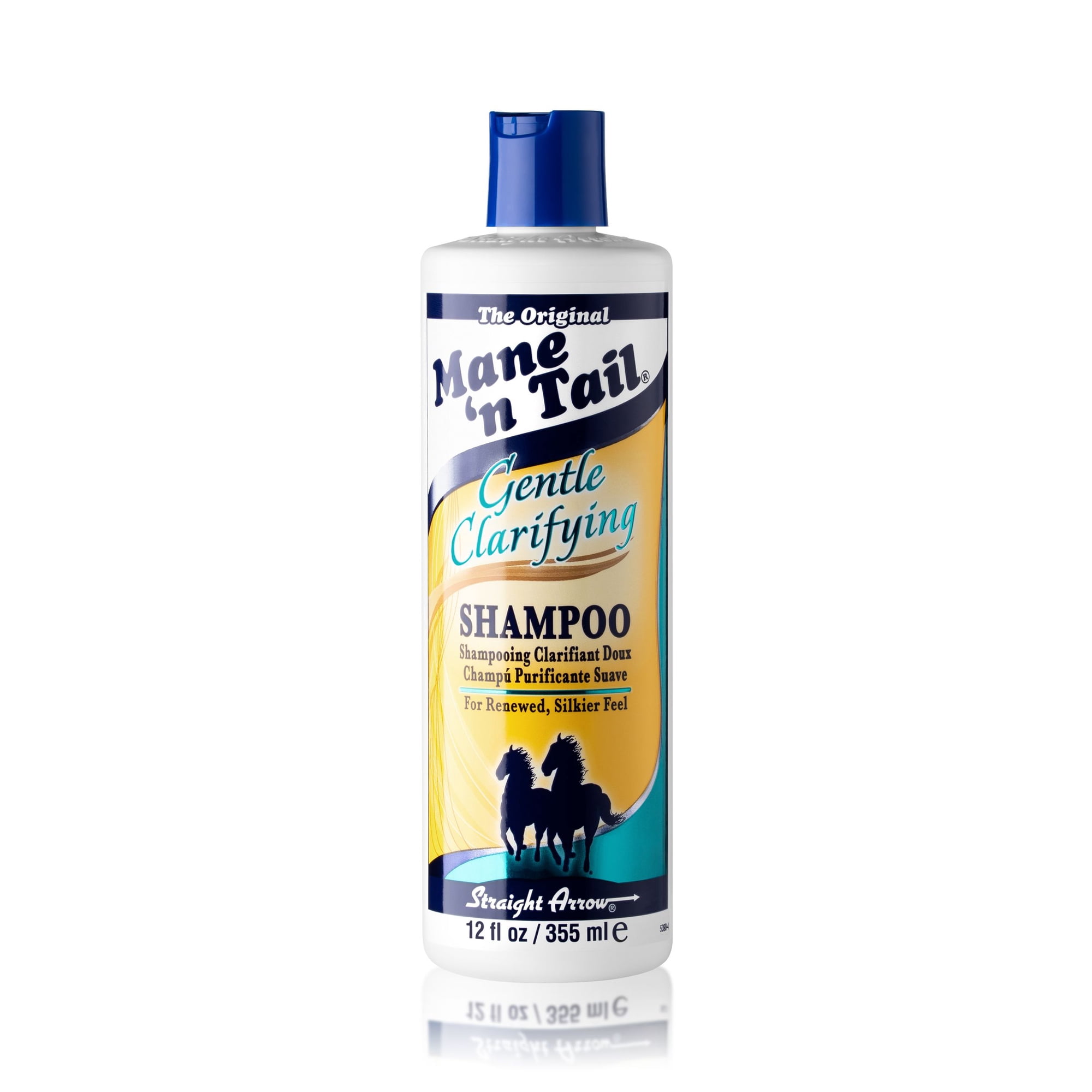 Mane 'n Tail Gentle Clarifying Shampoo 12 oz – Restores, Revitalizes & Reconditions for Healthier, Silkier Hair, Safe for Color-Treated Hair