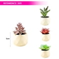 thumbnail image 2 of 4 Uds flor falsa bonsái suculento decoración creativa plantación en macetas de flores artificiales, 2 of 5