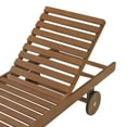 thumbnail image 6 of Alaterre Furniture Caspian Eucalyptus Wood Outdoor Lounge Chair, 6 of 8