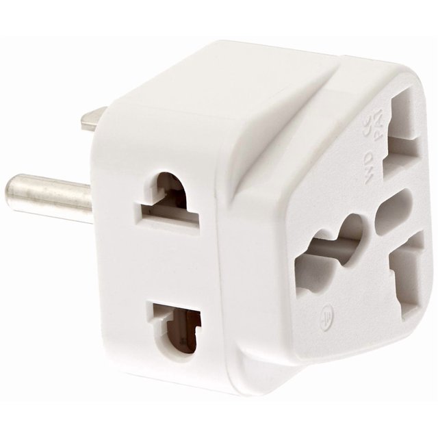 Adaptador de enchufe CKITZE BA-5AN con conexión a tierra universal tipo B