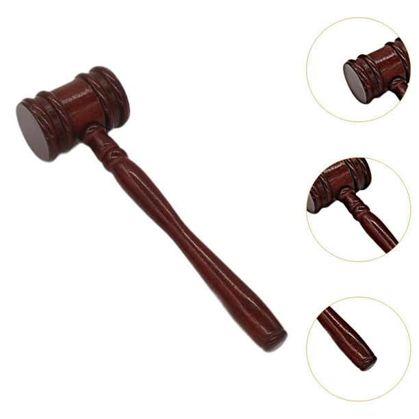 Martillo De Juez De Halloween | Accesorio Compacto De Plástico Para Disfraces, Fiestas Temáticas Y Actuaciones Teatrales