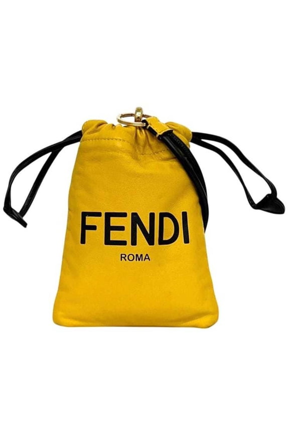 Pre-Owned Fendi Shoulder Bag Wearable ec-25314 Yellow 7AR898 Leather ADM9 209 0189 FENDI...