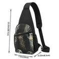 thumbnail image 2 of Wukai Jellyfish Versatile Chest Bag with Adjustable Strap and Multiple Pockets for Daily Use, Outdoor Sports, Shopping, and Excursions, 2 of 6