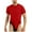 Red, variant on Jumpsuit for Man Summer Casual Round Neck Short Sleeved Slim Fit Basic Romper Breathable and Lightweith Tight Pajamas