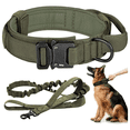 thumbnail image 4 of Collar Y Cuerda Para Perros talla MEDIANA Belug, Verde militar, 4 of 5