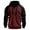 Wine, variant on LWavelet Mens Casual Long Sleeve Pullover Hoodie with Zipper Pockets and Adjustable Drawstring Hood for Outdoor Activities