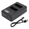 thumbnail image 2 of Battery Charger, Safe To Use Reliable Protection Camera Battery Charger Durable With LCD Charging Display For Indoor For Camera, 2 of 8